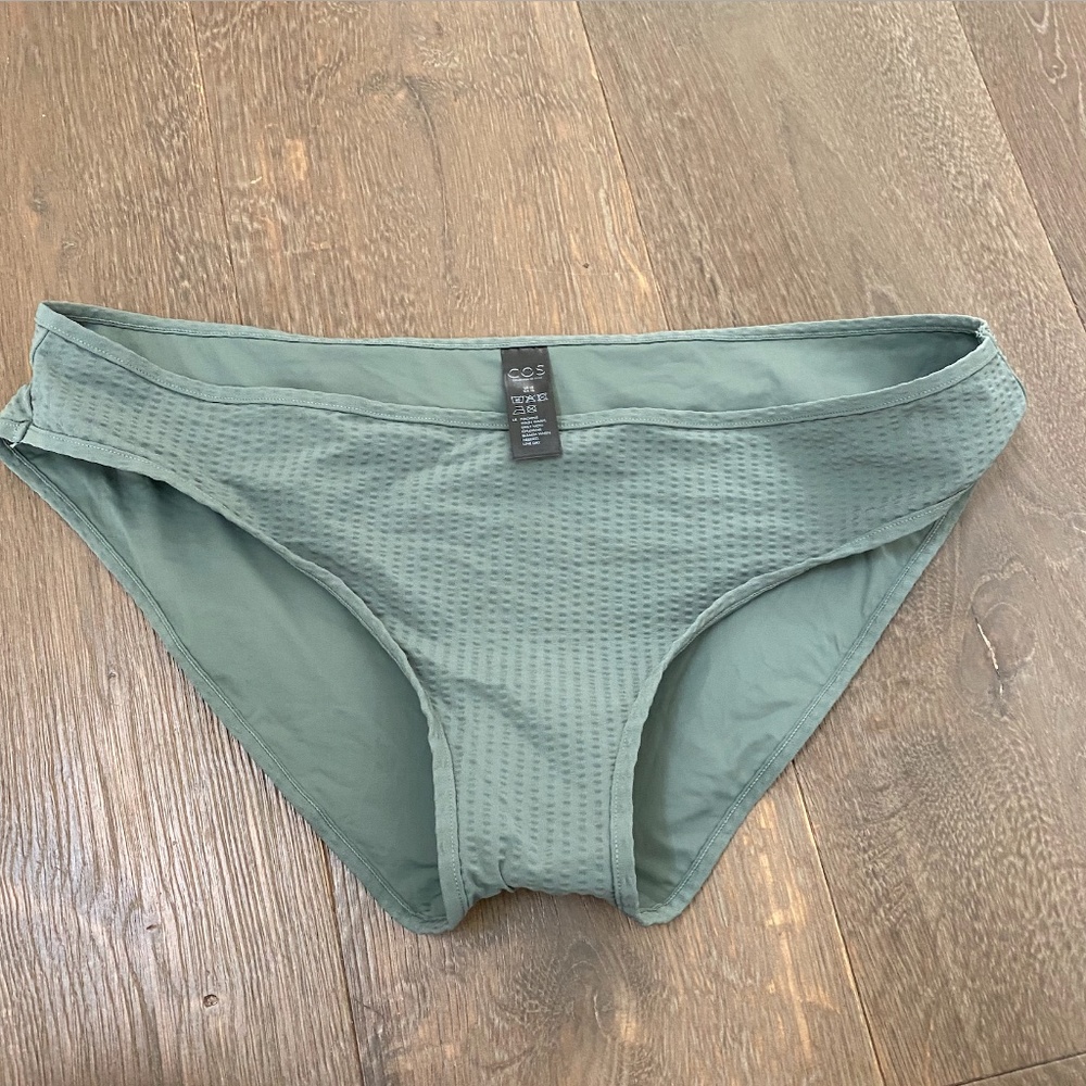 COS Olive Green Bikini Bottoms NWOT